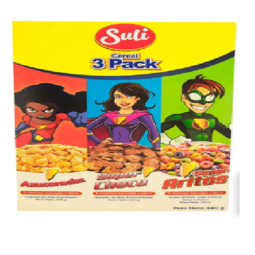 Cereal Suli Surtido 3 Pack - 680 g